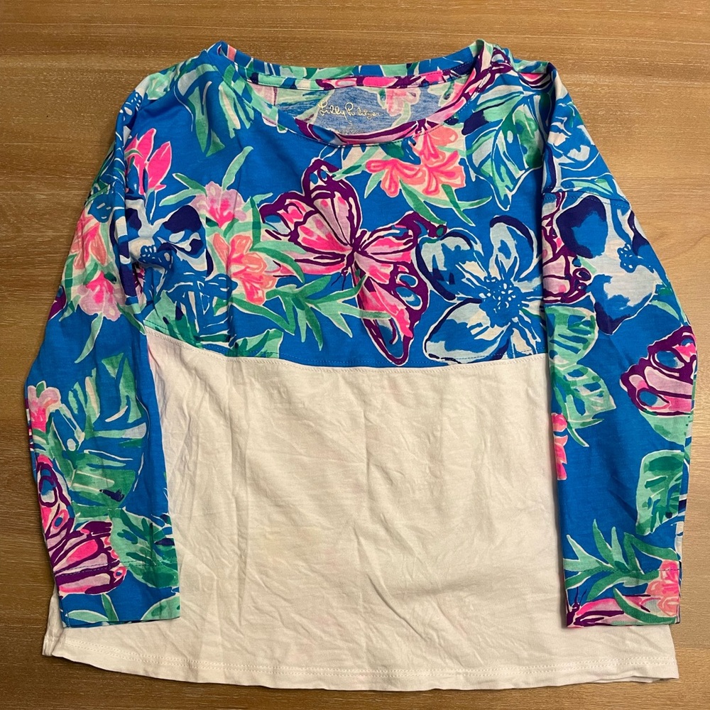 Girls Lilly Pulitzer mini Finn top